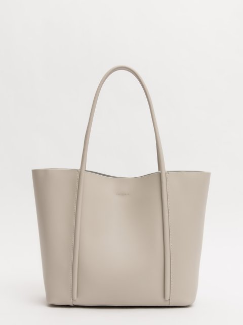 Светло-серый шоппер AT YOU (AT YOU) - артикул: 0К-00077246 - ракурс 3