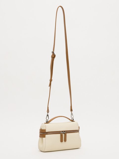 Молочный кросс-боди Royal cuir. Вид 5.