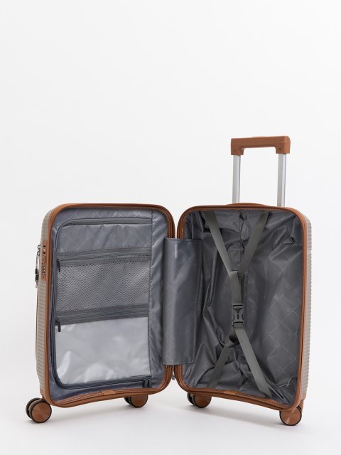 Темно-бежевый чемодан S.Lavia (Славия) - артикул: 0К-00075365 - ракурс 11