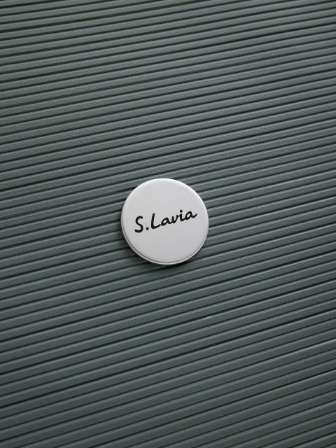 Светло-серый чемодан S.Lavia (Славия) - артикул: 0К-00075375 - ракурс 4