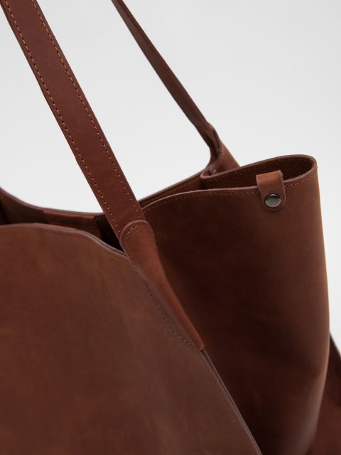 Кирпичный шоппер AT YOU (AT YOU) - артикул: AY005 19 90 - ракурс 4