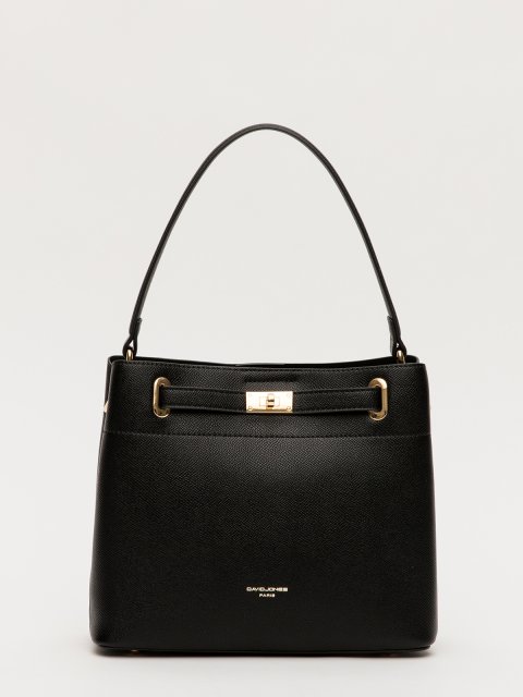 Чёрный кросс-боди David Jones (Дэвид Джонс) - артикул: 0К-00079037 - ракурс 1