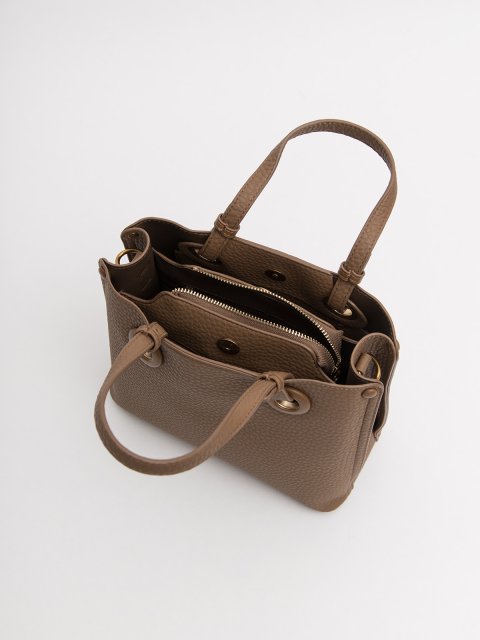 Темно-бежевый тоут At you (At you) - артикул: 0К-00075981 - ракурс 4