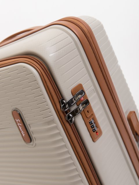 Бежевый чемодан S.Lavia (Славия) - артикул: 0К-00075369 - ракурс 5