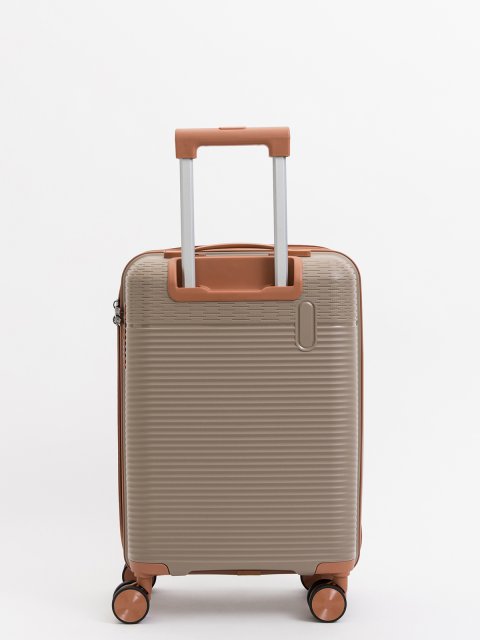 Темно-бежевый чемодан S.Lavia (Славия) - артикул: 0К-00075328 - ракурс 2