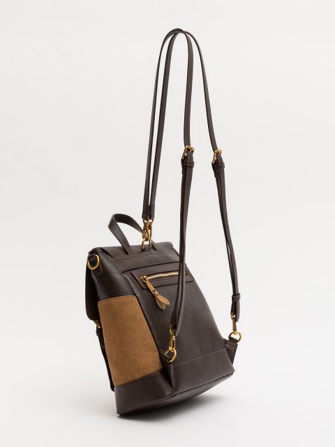 Коричневый рюкзак At you (At you) - артикул: 0К-00075939 - ракурс 3