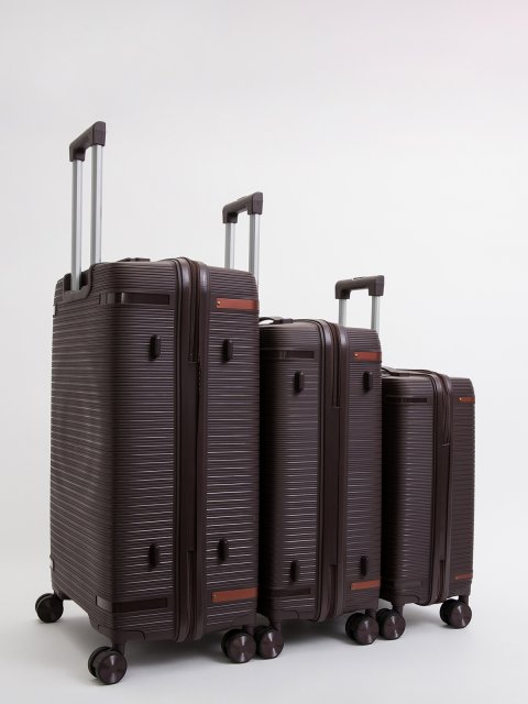 Коричневый чемодан S.Lavia (Славия) - артикул: 0К-00075372 - ракурс 13