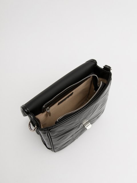 Чёрный кросс-боди Royal cuir (Royal cuir) - артикул: 0К-00056518 - ракурс 3