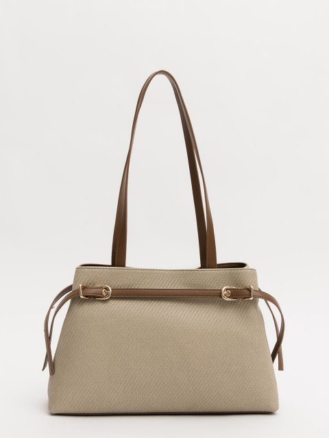 Бежевый тоут AT YOU (AT YOU) - артикул: 0К-00077054 - ракурс 2