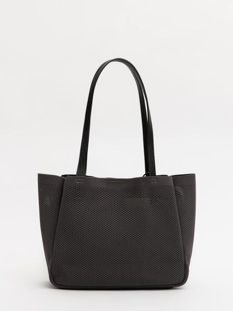 Чёрный шоппер David Jones (Дэвид Джонс) - артикул: 0К-00077123 - ракурс 2