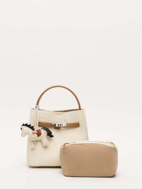 Молочный кросс-боди Royal cuir (Royal cuir) - артикул: 0К-00078502 - ракурс 3