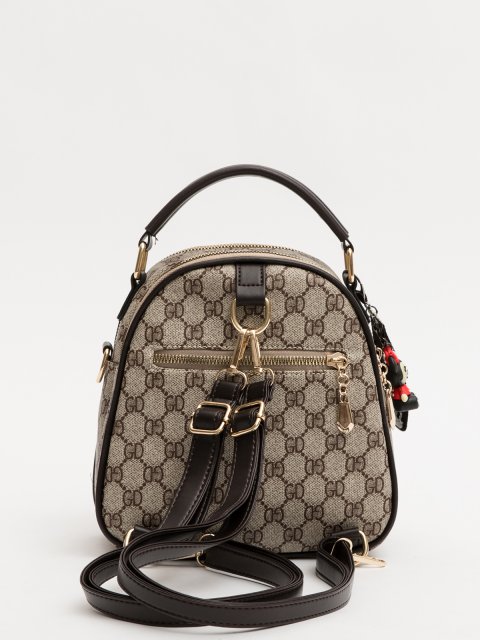 Темно-бежевый рюкзак S.Lavia. Вид 3.