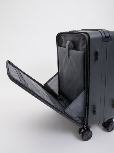 Темно-серый чемодан S.Lavia (Славия) - артикул: 0К-00075380 - ракурс 12