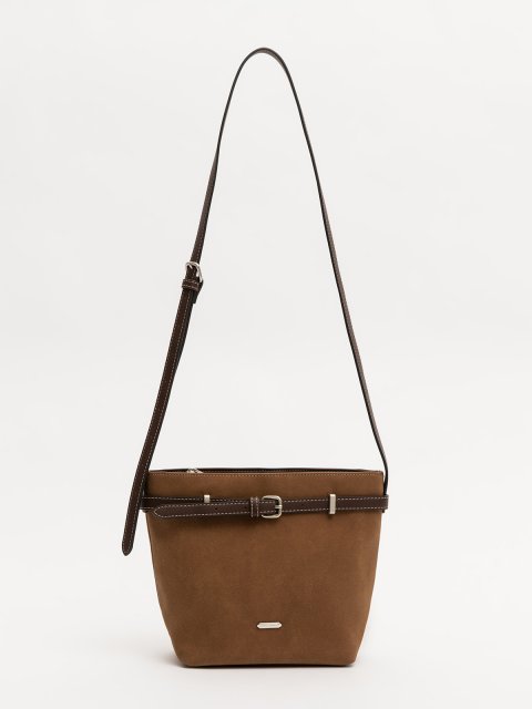 Коричневый кросс-боди David Jones (Дэвид Джонс) - артикул: 0К-00077184 - ракурс 1