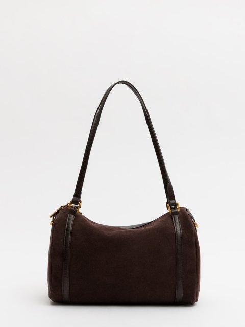 Темно-коричневый саквояж At you (At you) - артикул: 0К-00075966 - ракурс 2