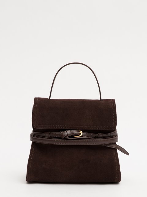 Темно-коричневый сэтчел AT YOU (AT YOU) - артикул: 0К-00076275 - ракурс 1