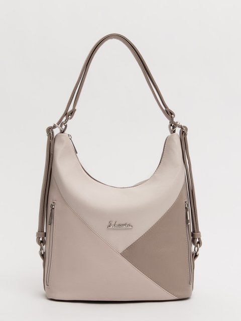 Темно-бежевый мешок-трансформер S.Lavia (Славия) - артикул: 1375 61 52/61 20 - ракурс 1