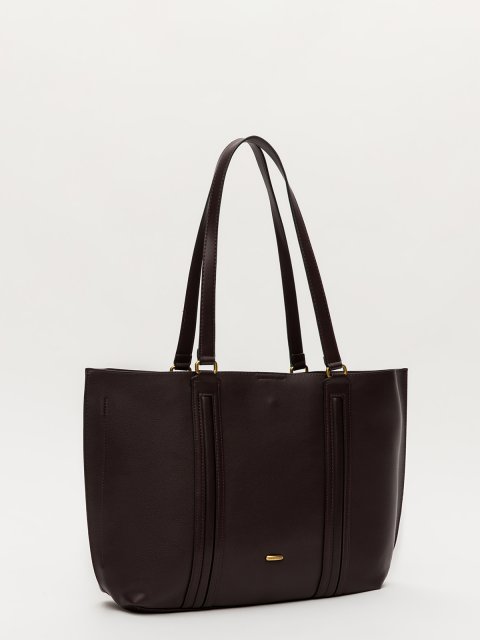 Бордовый шоппер David Jones - 3999.00 руб