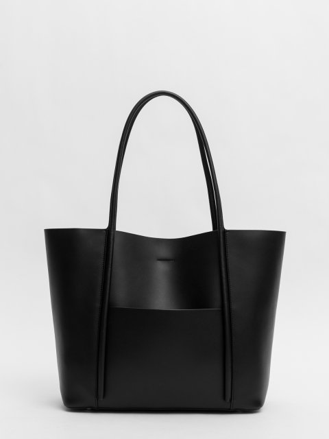 Чёрный шоппер AT YOU (AT YOU) - артикул: 0К-00077244 - ракурс 2