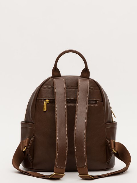 Коричневый рюкзак David Jones (Дэвид Джонс) - артикул: 0К-00079702 - ракурс 2