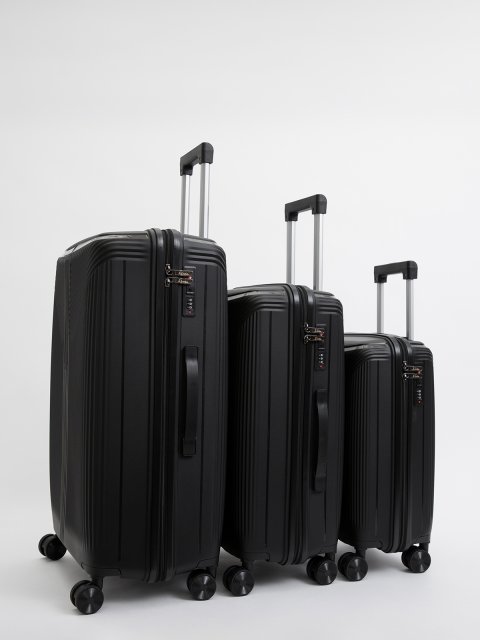 Чёрный чемодан S.Lavia (Славия) - артикул: 0К-00075385 - ракурс 12