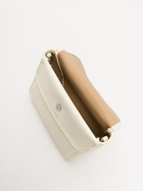 Молочный кросс-боди Royal cuir (Royal cuir) - артикул: 0К-00078560 - ракурс 4