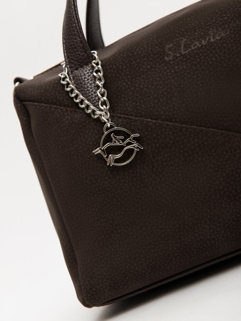 Темно-коричневый саквояж S.Lavia (Славия) - артикул: 1562 213 12 - ракурс 5