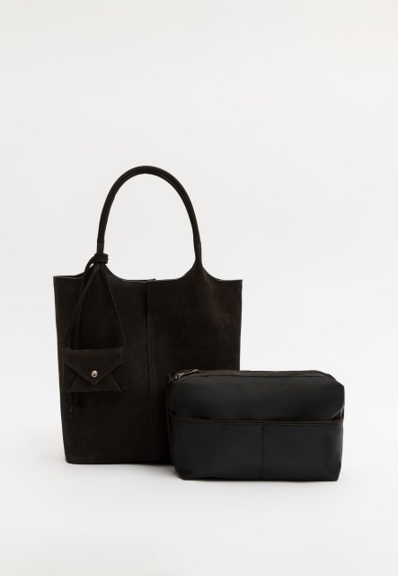 Темно-коричневый шоппер AT YOU. Вид 3.