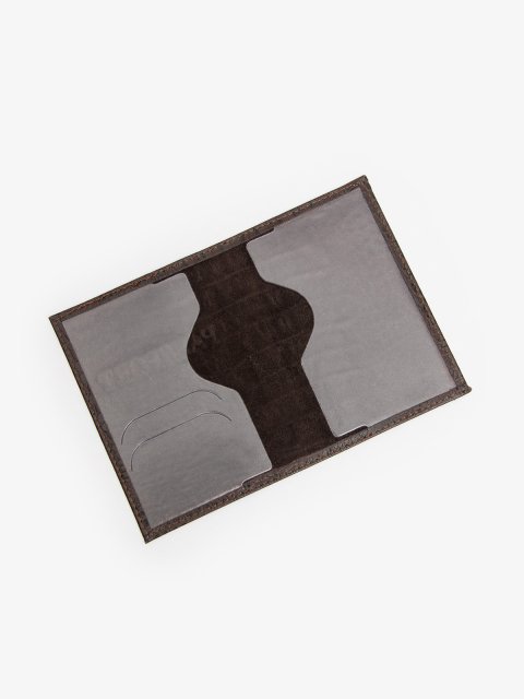 Коричневая обложка для документов Angelo Bianco (Анджело Бьянко) - артикул: 0К-00075591 - ракурс 1