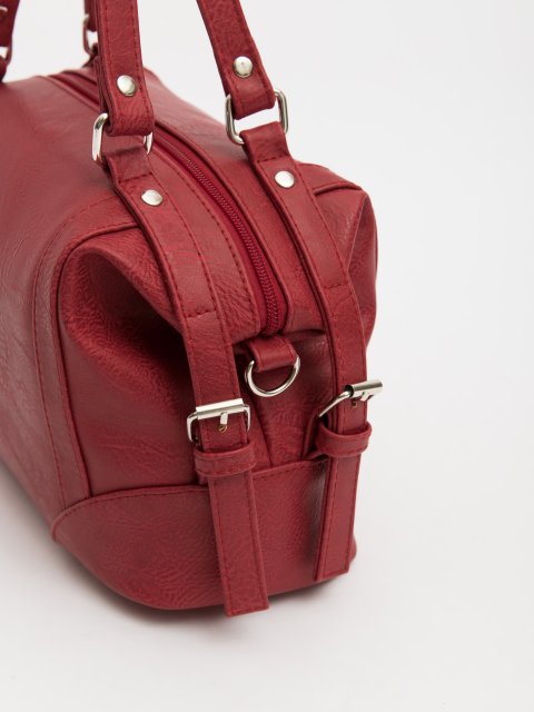 Брусничный саквояж S.Lavia (Славия) - артикул: 1593 512 79  - ракурс 4