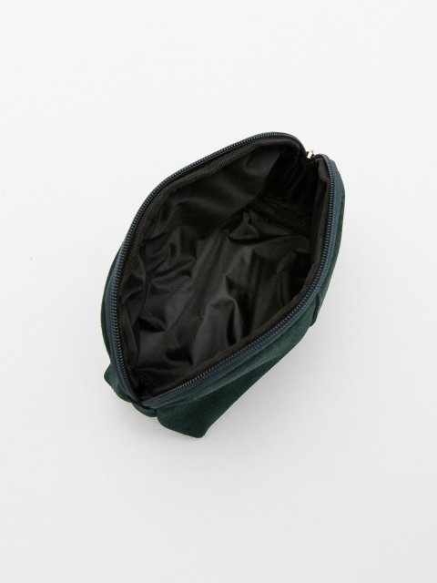 Темно-зелёная косметичка S.Lavia (Славия) - артикул: 033К 99 87 - ракурс 3