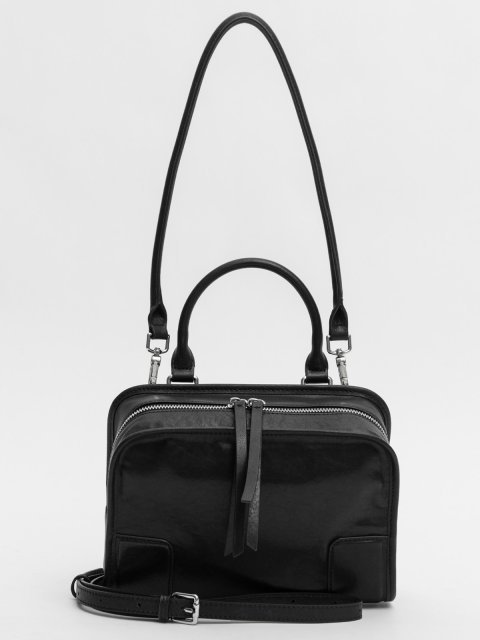 Чёрный саквояж AT YOU (AT YOU) - артикул: 0К-00077305 - ракурс 3