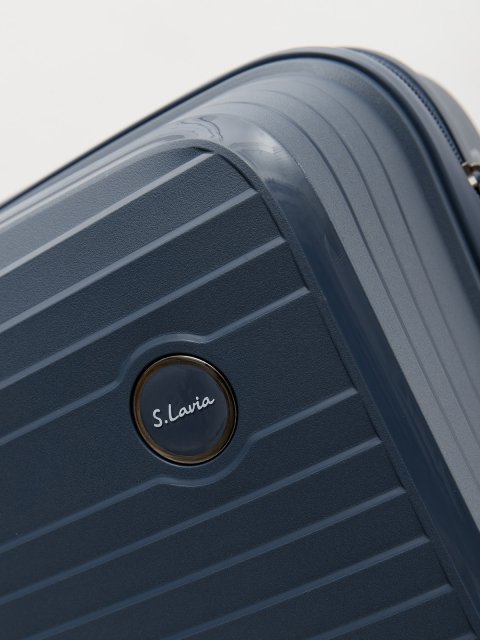 Темно-синий чемодан S.Lavia (Славия) - артикул: 0К-00067840 - ракурс 4