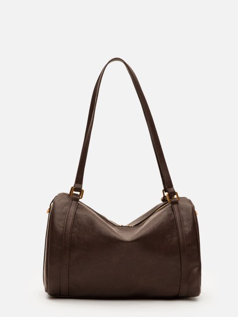 Темно-коричневый саквояж Royal cuir (Royal cuir) - артикул: 0К-00080271 - ракурс 2