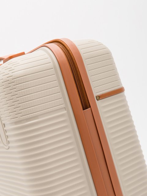 Бежево-серый чемодан S.Lavia (Славия) - артикул: 0К-00067828 - ракурс 8