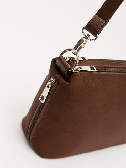 Темно-коричневый кросс-боди S.Lavia (Славия) - артикул: 1566 213 02 - ракурс 4