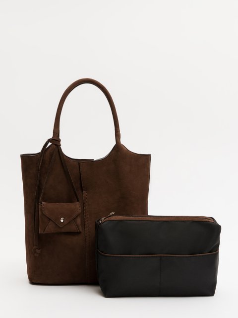 Коричневый шоппер AT YOU (AT YOU) - артикул: AY002 14 02 - ракурс 7