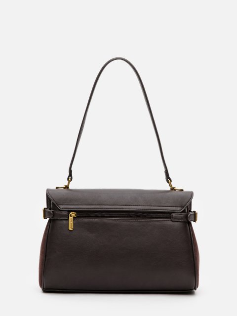 Темно-коричневый кросс-боди David Jones (Дэвид Джонс) - артикул: 0К-00079414 - ракурс 2