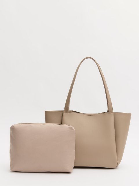 Бежевый шоппер S.Lavia (Славия) - артикул: 1558 89 25 - ракурс 3