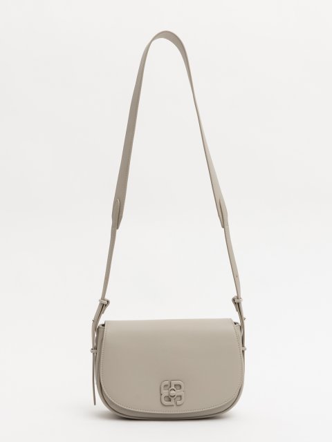 Бежевый кросс-боди David Jones (Дэвид Джонс) - артикул: 0К-00077138 - ракурс 1