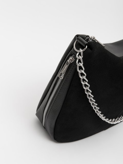 Чёрный кросс-боди S.Lavia (Славия) - артикул: 1413 99 01/92 01 - ракурс 4