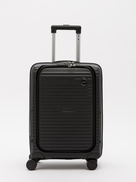 Чёрный чемодан S.Lavia (Славия) - артикул: 0К-00067848 - ракурс 2