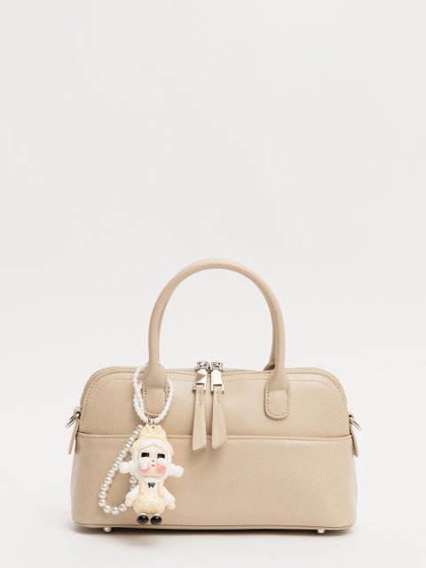 Бежевый саквояж Royal cuir (Royal cuir) - артикул: 0К-00077333 - ракурс 1