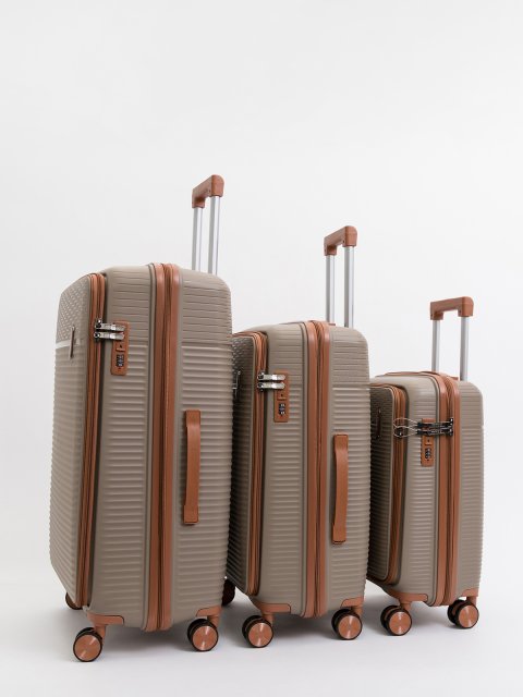 Темно-бежевый чемодан S.Lavia (Славия) - артикул: 0К-00075365 - ракурс 15