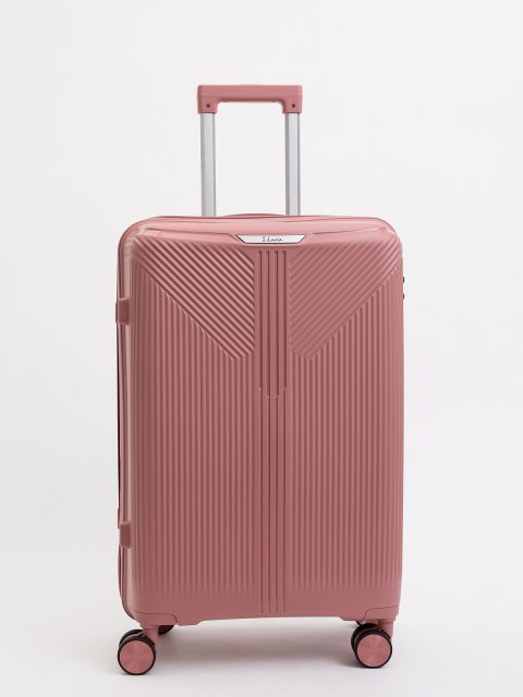Темно-розовый чемодан S.Lavia (Славия) - артикул: 0К-00075390 - ракурс 1