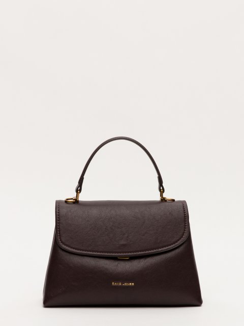 Бордовый сэтчел David Jones (Дэвид Джонс) - артикул: 0К-00079442 - ракурс 1