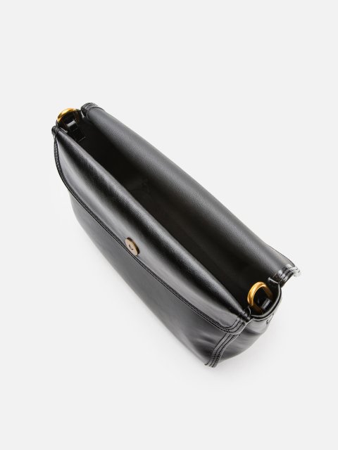 Чёрный кросс-боди Royal cuir (Royal cuir) - артикул: 0К-00080313 - ракурс 4