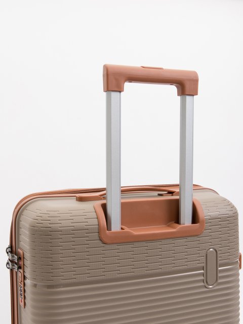 Темно-бежевый чемодан S.Lavia (Славия) - артикул: 0К-00075329 - ракурс 6