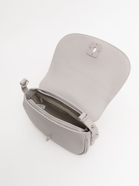 Светло-сиреневый кросс-боди David Jones (Дэвид Джонс) - артикул: 0К-00077141 - ракурс 3