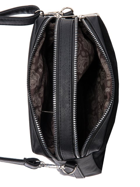 Чёрный кросс-боди S.Lavia (Славия) - артикул: 1108 99 01 - ракурс 4